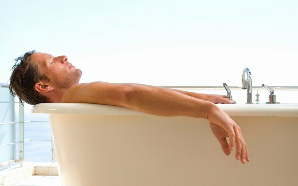 Baños de bicarbonato de sodio para a ampliación do pene